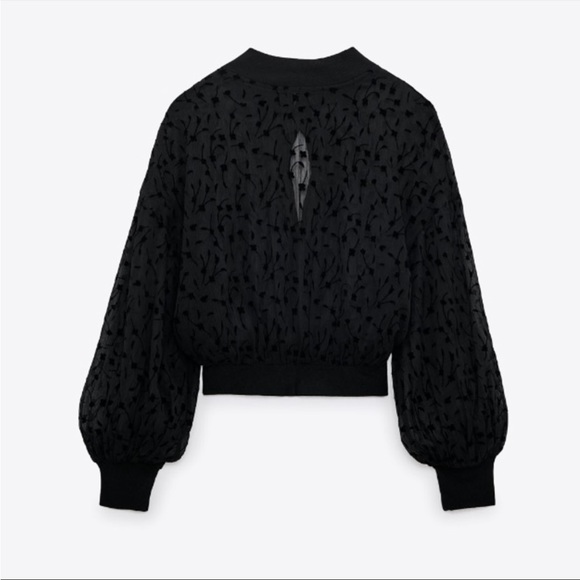 Zara combination crop floral top - Picture 3 of 6